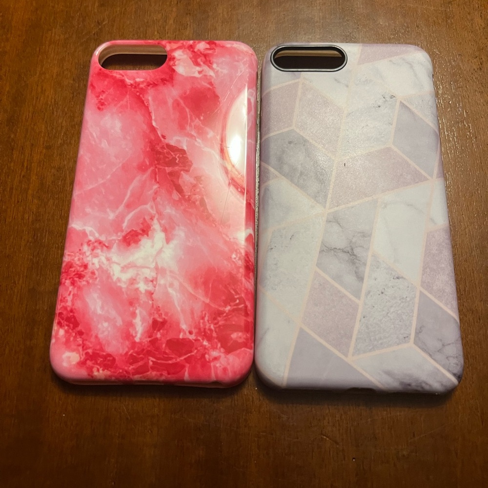 TWO Marble iPhone 7/8 Plus Case